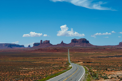 Highway. Arizona USA